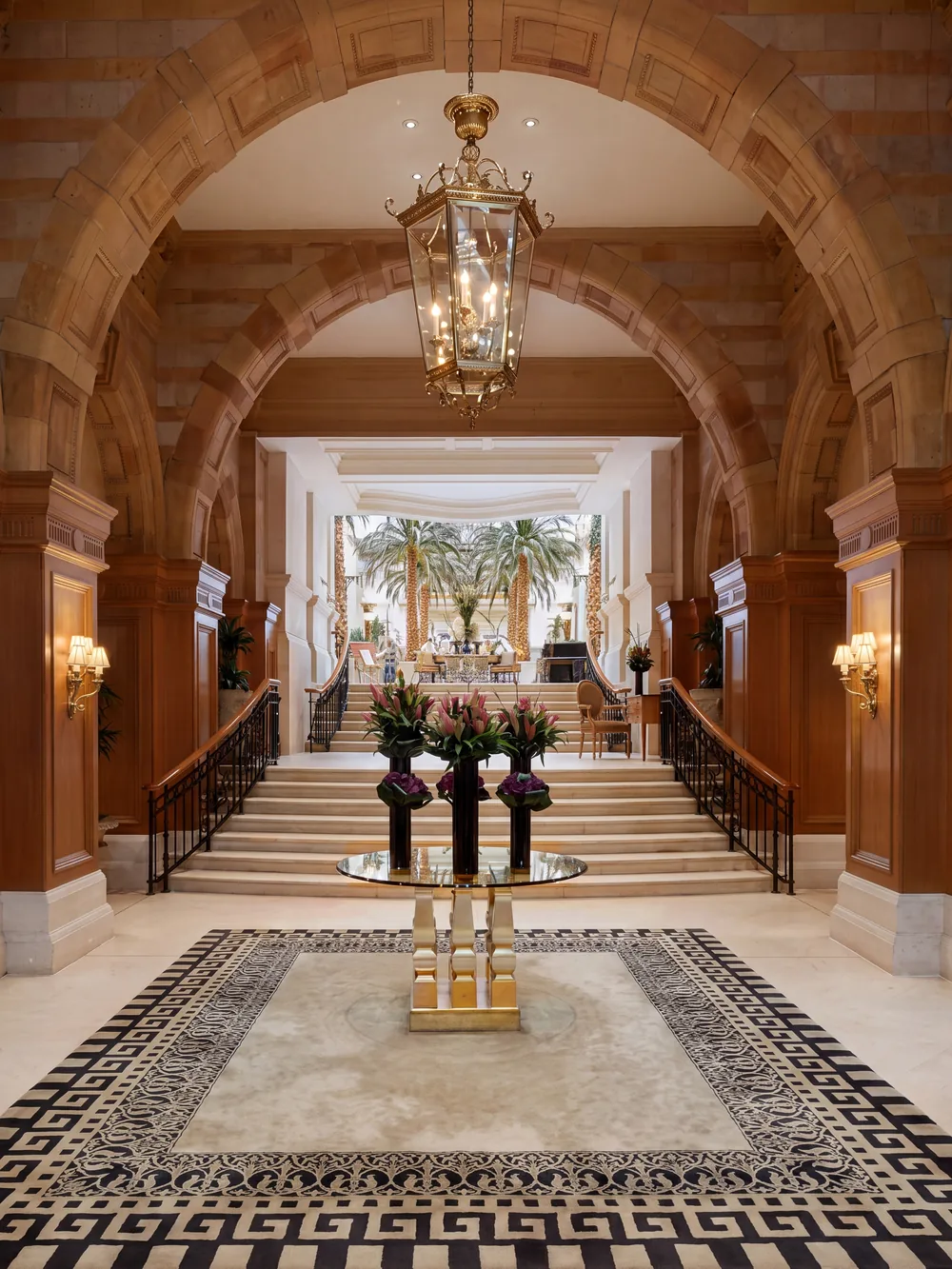 The entrance hall at The Landmark London