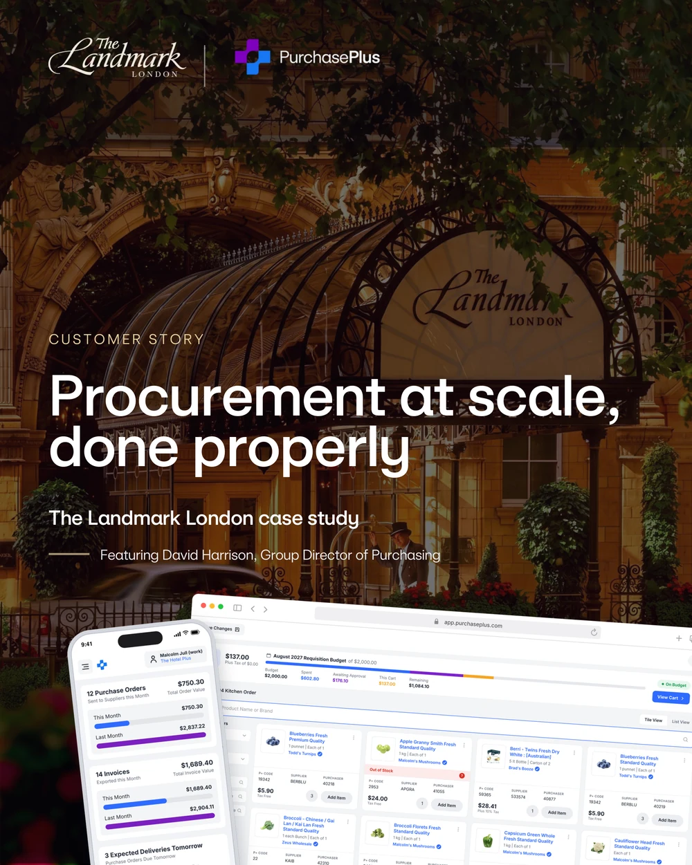 The Landmark London case study cover