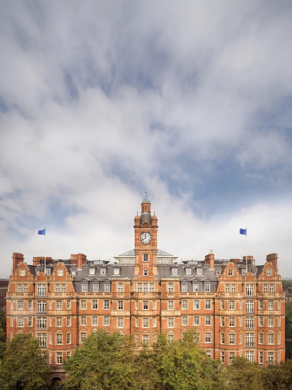 The Landmark London clock tower