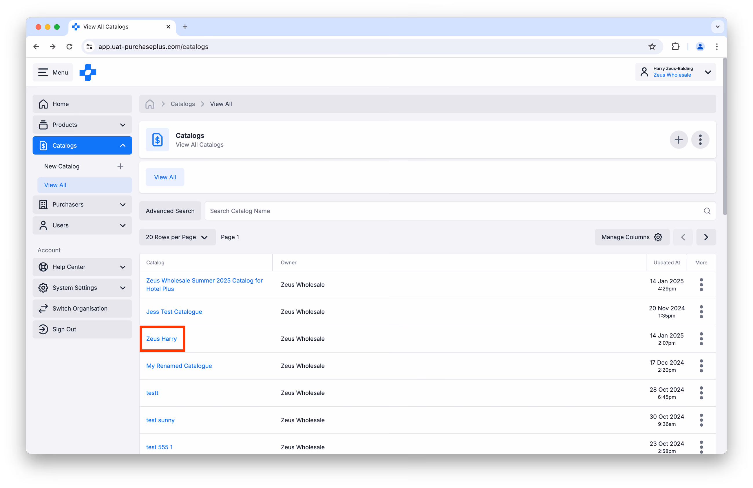 View All Assignees