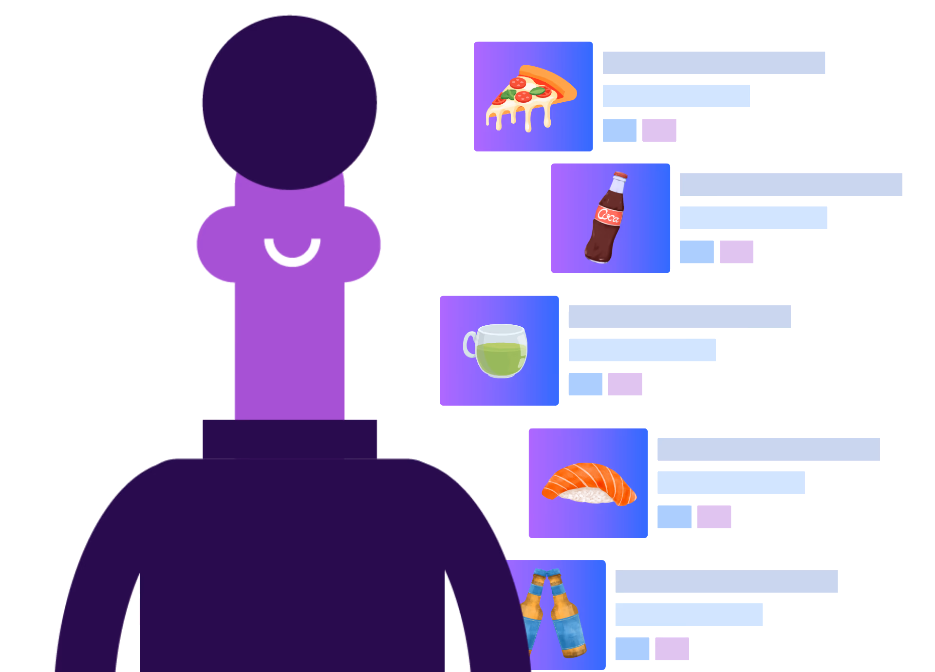 Sub-recipes and components